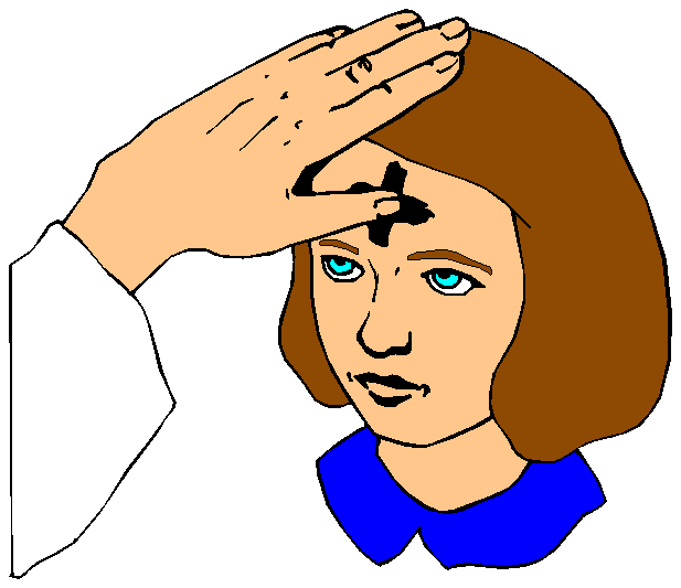  ... is said to Catholics on ASH WEDNESDAY when they are signed with ashes